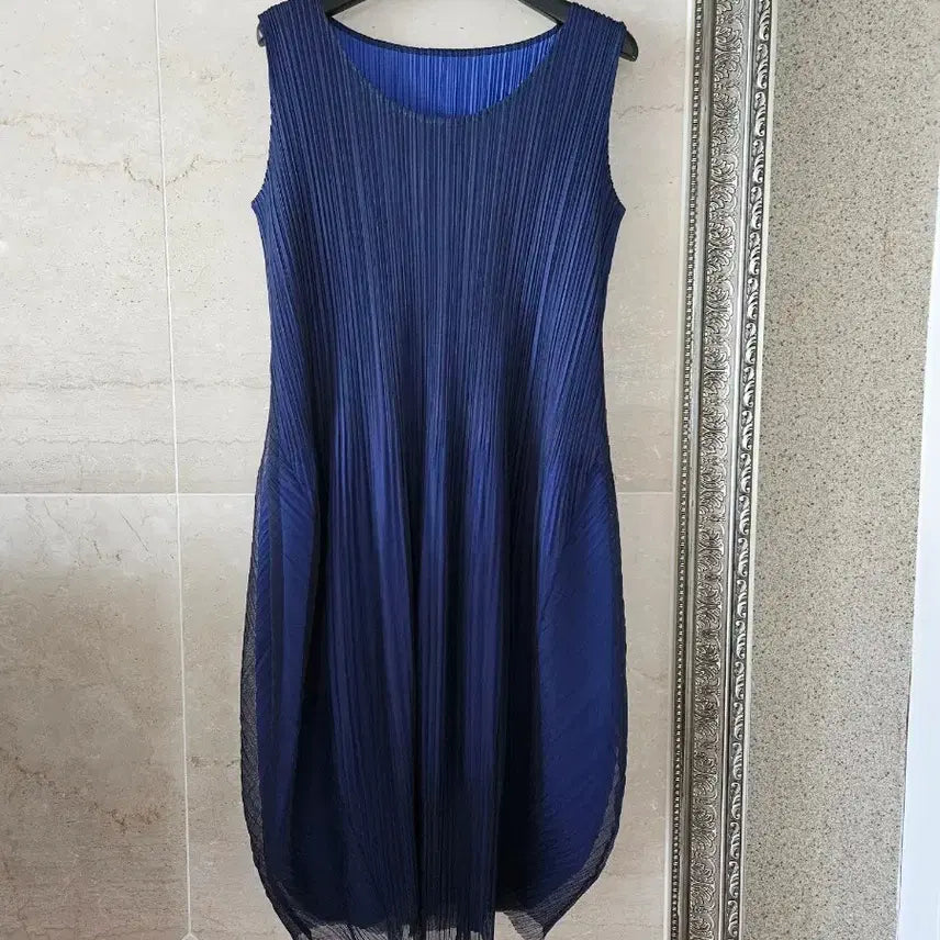 [BUNJANG] Pleats Please Long Dress / 플리츠플리즈원피스