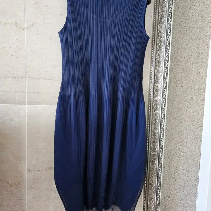 [BUNJANG] Pleats Please Long Dress / 플리츠플리즈원피스