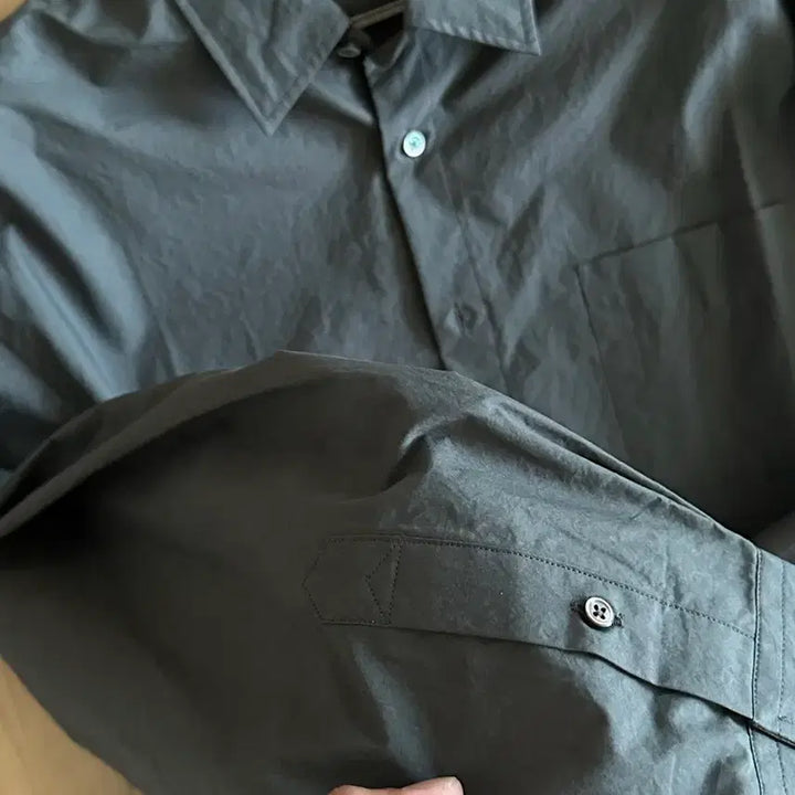 [BUNJANG] The Row Typewriter Shirt Graphite / 인더로우 타입라이터 셔츠 그라파이트