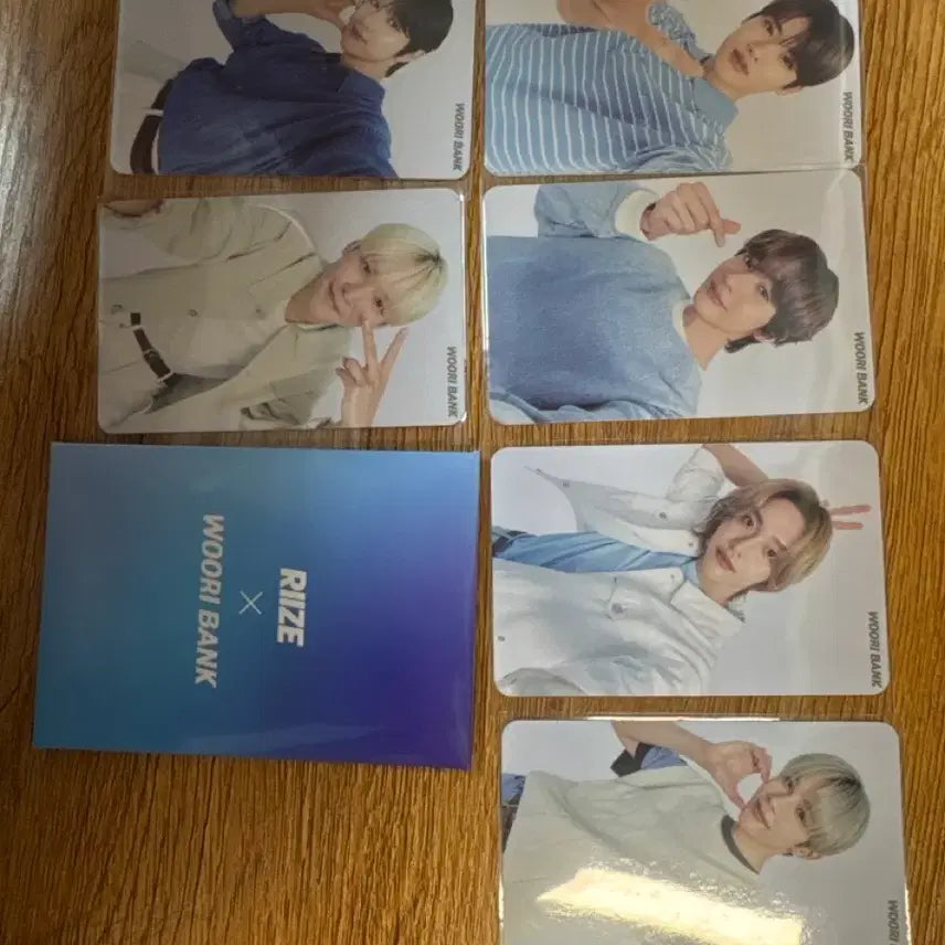 [BUNJANG] RIIZE Woori Bank Photocard Bundle Set / 라이즈 RIIZE 우리은행 포토카드 일괄