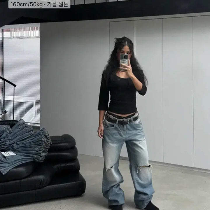[BUNJANG] TOH Siena Jeans Size 2 / toh Siena JEANS 시에나진 2