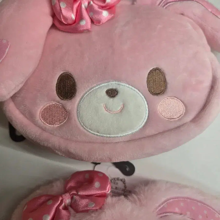 [BUNJANG] Aveil Bonbon Ribbon Pouch Bundle Set / 아베일)봉봉리본 인형.파우치세트(일괄)