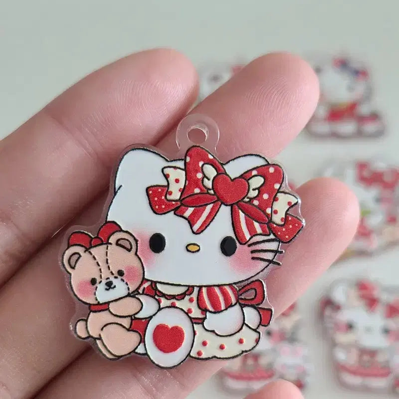 [BUNJANG] Kitty Bead Charms / 키티비즈팬던트