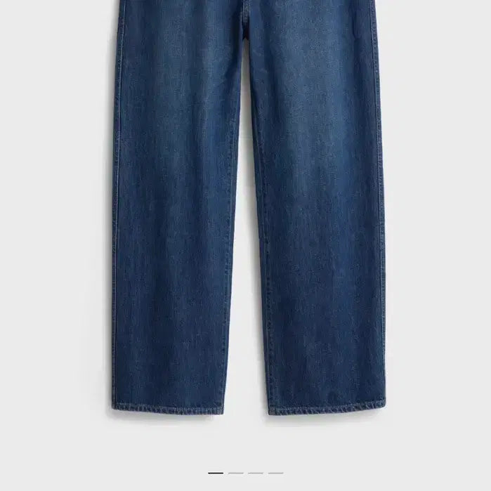 [BUNJANG] Pottery Wide Denim Mid Blue Size 1 / 포터리 와이드 데님 미드블루3컬러 1사이즈
