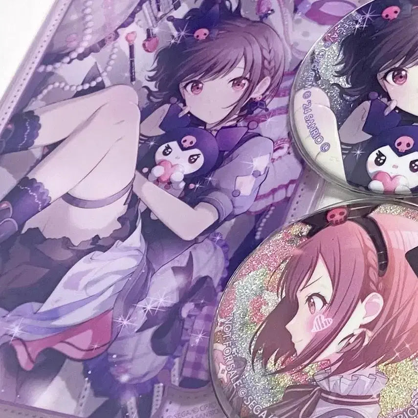 [BUNJANG] Project SEKAI Ena Shinonome x Kuromi Sanrio Collaboration Acrylic Stand / 프세카 시노노메 에나 쿠로미 산리오 콜라보 아크릴 스텐드