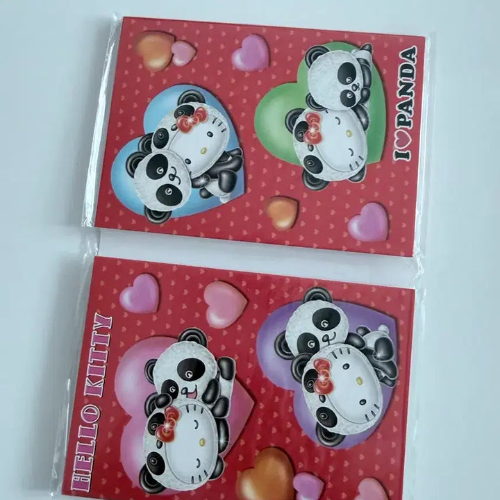 [BUNJANG] Sanrio Hello Kitty Panda Kitty Memo Pad / 키티고전 팬더키티 메모지