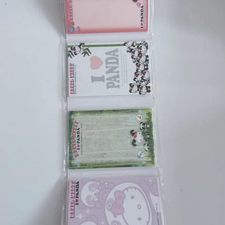 [BUNJANG] Sanrio Hello Kitty Panda Kitty Memo Pad / 키티고전 팬더키티 메모지