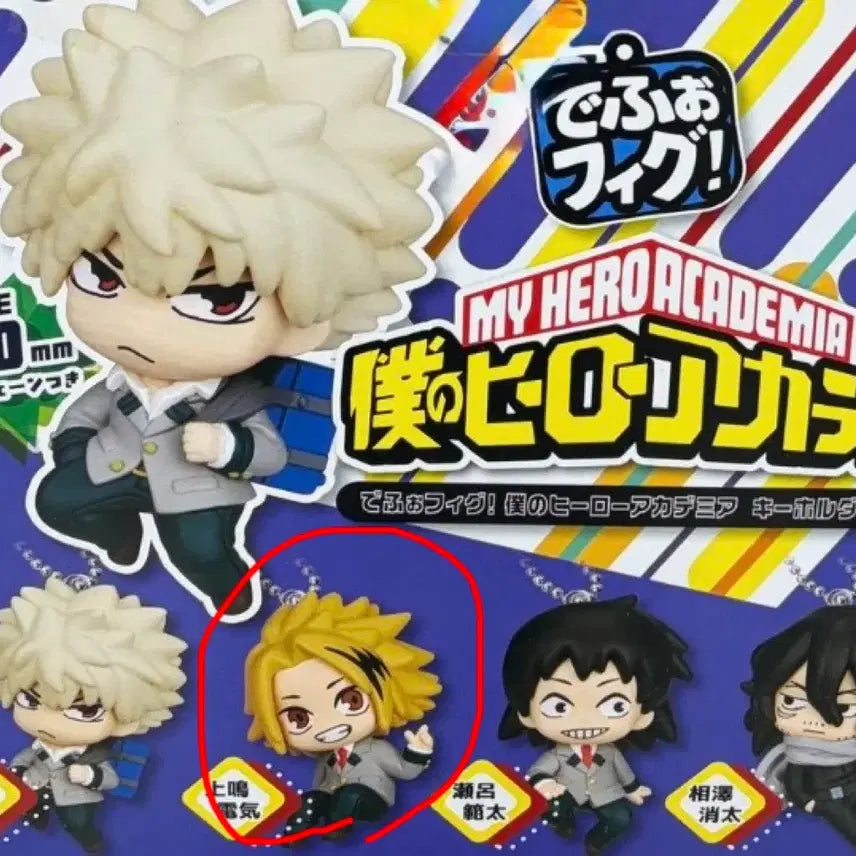 [BUNJANG] My Hero Academia Kaminari Denki Depo-Pico Gacha Figure / 나히아 히로아카 데포피그 가챠(카미나리)
