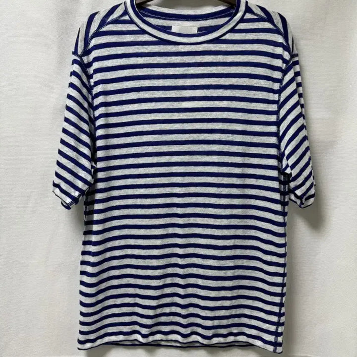 [BUNJANG] Drakes Striped Short Sleeve T-Shirt Size 42 / 드레익스 스트라이프 반팔 42