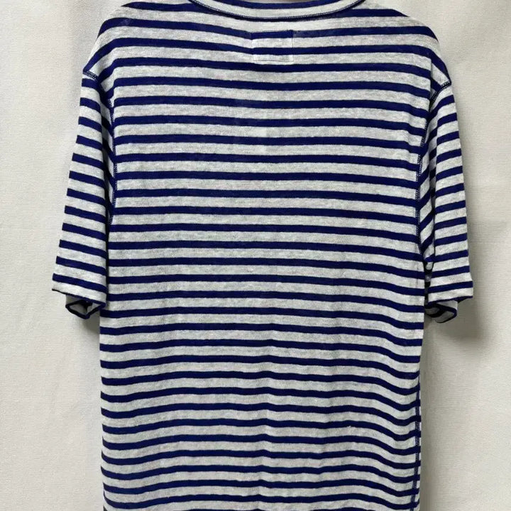 [BUNJANG] Drakes Striped Short Sleeve T-Shirt Size 42 / 드레익스 스트라이프 반팔 42