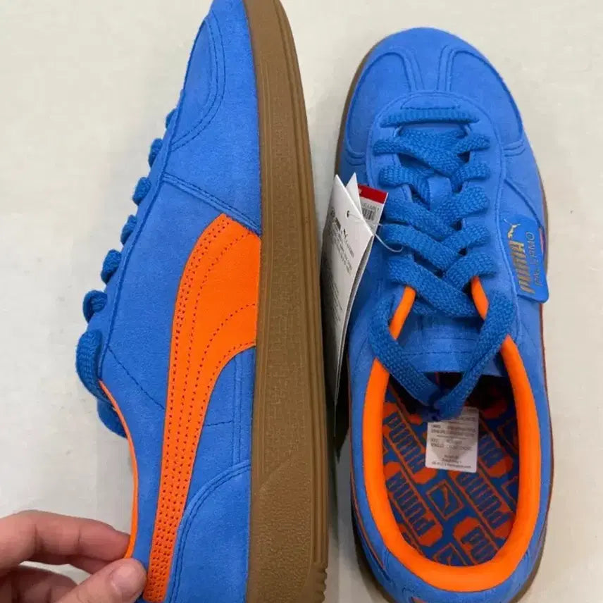 [BUNJANG] Puma Palermo Sneakers Blue/Red / 푸마 팔레르모 블루/레드 스니커즈