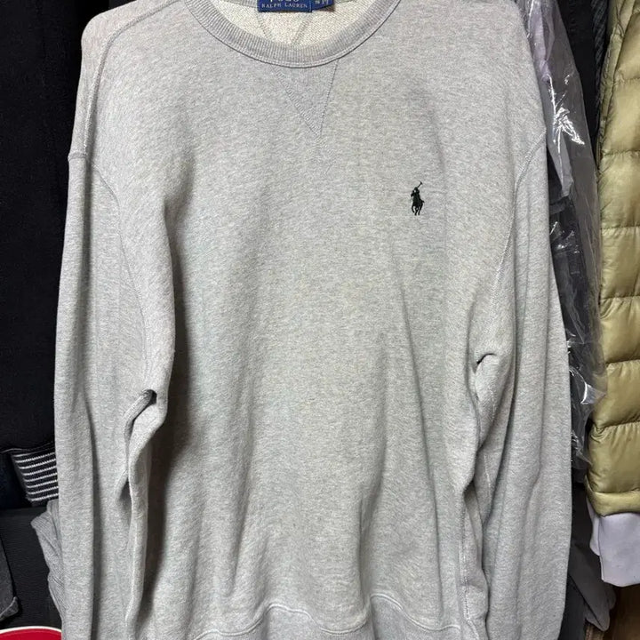[BUNJANG] Polo Ralph Lauren Sweatshirt Grey XL / 폴로 랄프로렌 맨투맨