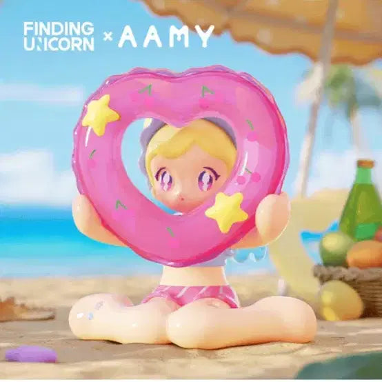 [BUNJANG] AAMY Pink Holiday Figure (Sealed) / 미개봉 AAMY 피규어 핑크홀리데이