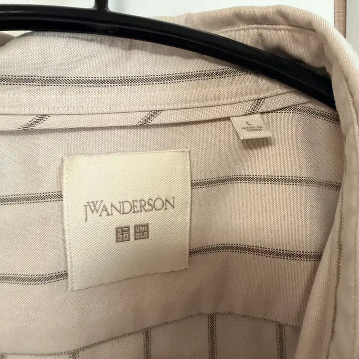 [BUNJANG] JW Anderson x Uniqlo Striped Shirt L / JW앤더슨 유니클로 스트라이프 셔츠 L