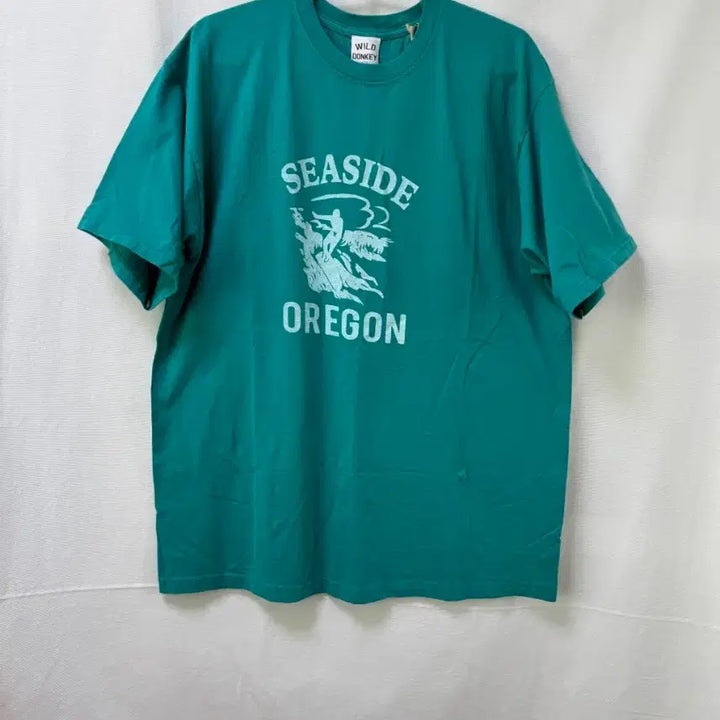 [BUNJANG] Wild Donkey Oregon Printing Short Sleeve T-Shirt (Size M) / 와일드동키 오레곤 프린팅 반팔티 M