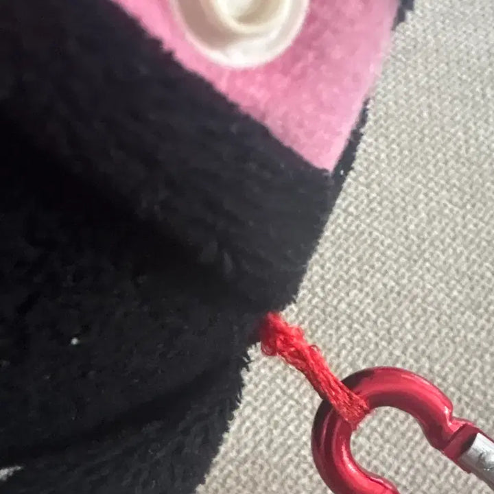 [BUNJANG] Bunny Carabiner Pouch Keyring / 범용토끼 카라비너 파우치 키링