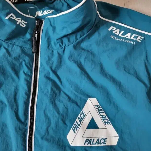 [BUNJANG] Palace P45 Windbreaker Jacket / 팔라스 P45 바람막이 자켓 L사이즈 청록색