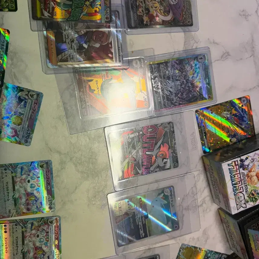 [BUNJANG] Pokemon Japanese Tera Battle Mega Dream 4 Box Bundle / 포켓몬 일본판 테라스탈,메가드림 4박스 분량