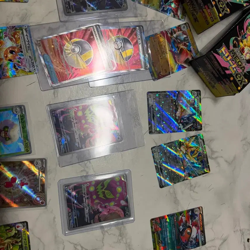 [BUNJANG] Pokemon Japanese Tera Battle Mega Dream 4 Box Bundle / 포켓몬 일본판 테라스탈,메가드림 4박스 분량
