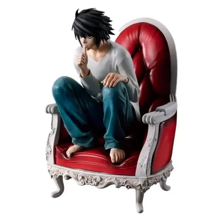 [BUNJANG] Death Note Ichiban Kuji Light Yagami A Prize Figure (Unsealed) &amp; L Last One Prize Figure (Unsealed) / 제일복권 데스노트 A상 라이토.라스트원 엘 피규어(개봉)