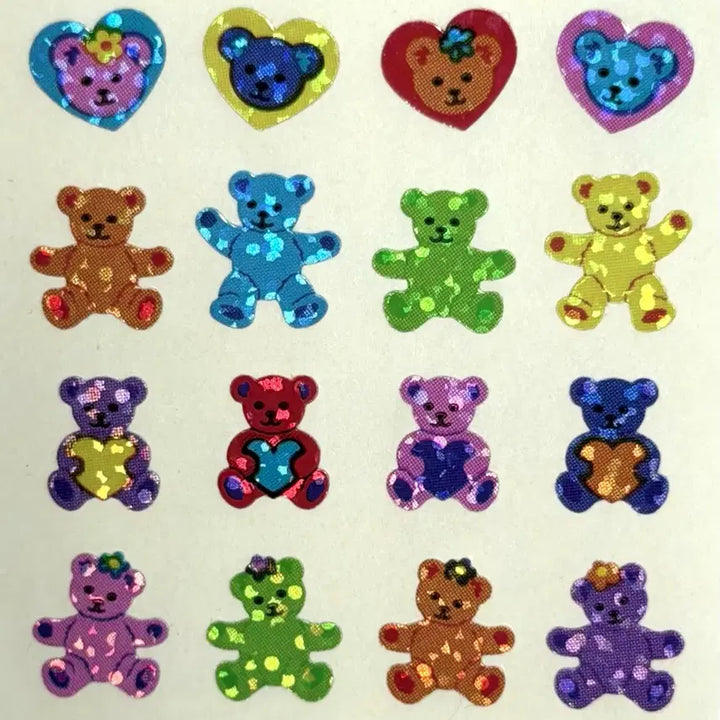 [BUNJANG] Sandy Lion Vintage Sticker Set (9 Pieces) / 샌디라이온 빈티지 고전스티커 희귀제품 1컷 9종세트