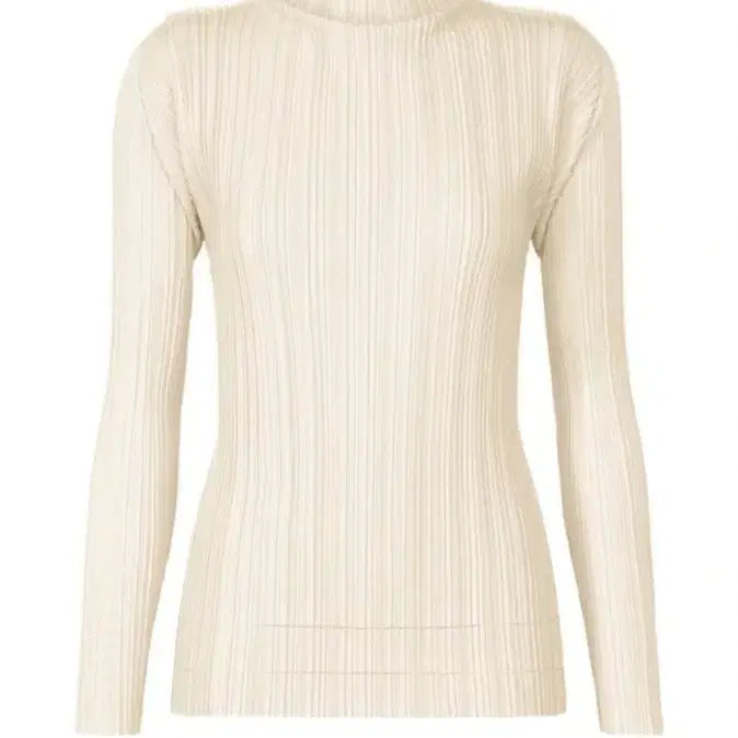 [BUNJANG] Pleats Please Issey Miyake Soft Top Ivory (New) / 플리츠플리즈 소프트 탑 아이보리(새상품)