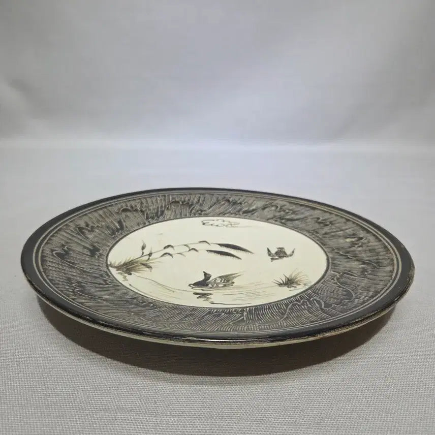 [BUNJANG] Jaju Yo Celadon Plate / 중국도자기 자주요 접시 반