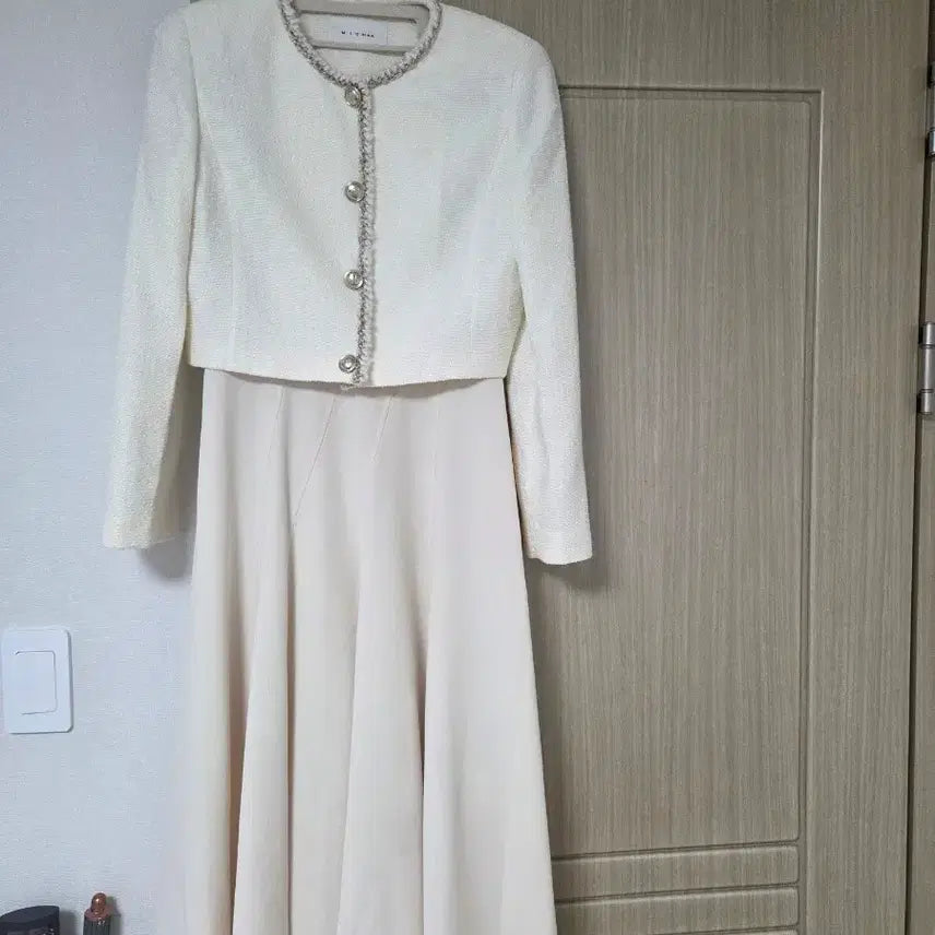 [BUNJANG] MICHAA Tweed Dress Set / 미샤 트위드 원피스 세트 44