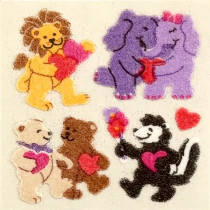 [BUNJANG] SandyLion Vintage Sticker Set (6 Packs) / 샌디라이온 빈티지 고전스티커 희귀제품 1컷 6종세트