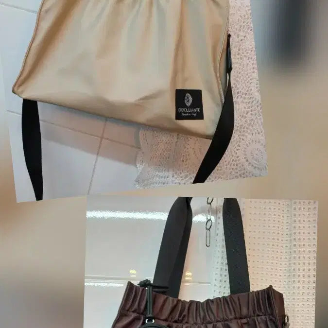 [BUNJANG] GIOIELLIANTE Brown Shoulder Bag / GIOIELLIANTE 브라운 숄더백