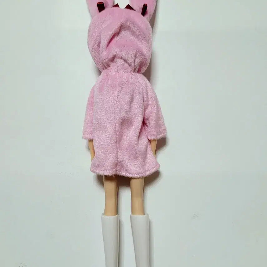 [BUNJANG] Takara Tomy Pink Rabbit Hood Dress Licca Doll / 타카라토미 분홍 토끼 후드 원피스 리카인형