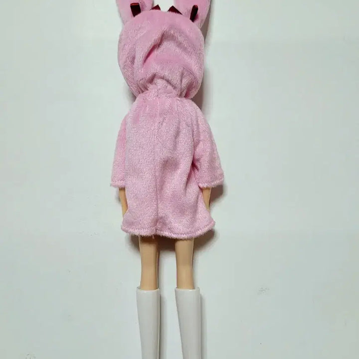 [BUNJANG] Takara Tomy Pink Rabbit Hood Dress Licca Doll / 타카라토미 분홍 토끼 후드 원피스 리카인형