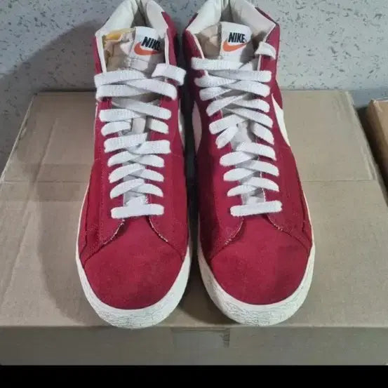 [BUNJANG] Nike Blazer High Vintage Varsity Red / 270 나이키 블레이저 하이 빈티지 빈블 바시티레드