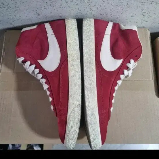 [BUNJANG] Nike Blazer High Vintage Varsity Red / 270 나이키 블레이저 하이 빈티지 빈블 바시티레드