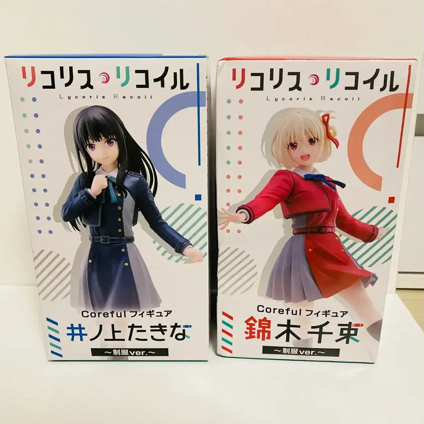 [BUNJANG] Lycoris Recoil Chisato Nishikigi Taito Figure Set (Sealed) / 리코리스리코일 타이토 피규어 세트 미개봉