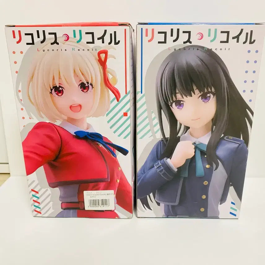 [BUNJANG] Lycoris Recoil Chisato Nishikigi Taito Figure Set (Sealed) / 리코리스리코일 타이토 피규어 세트 미개봉