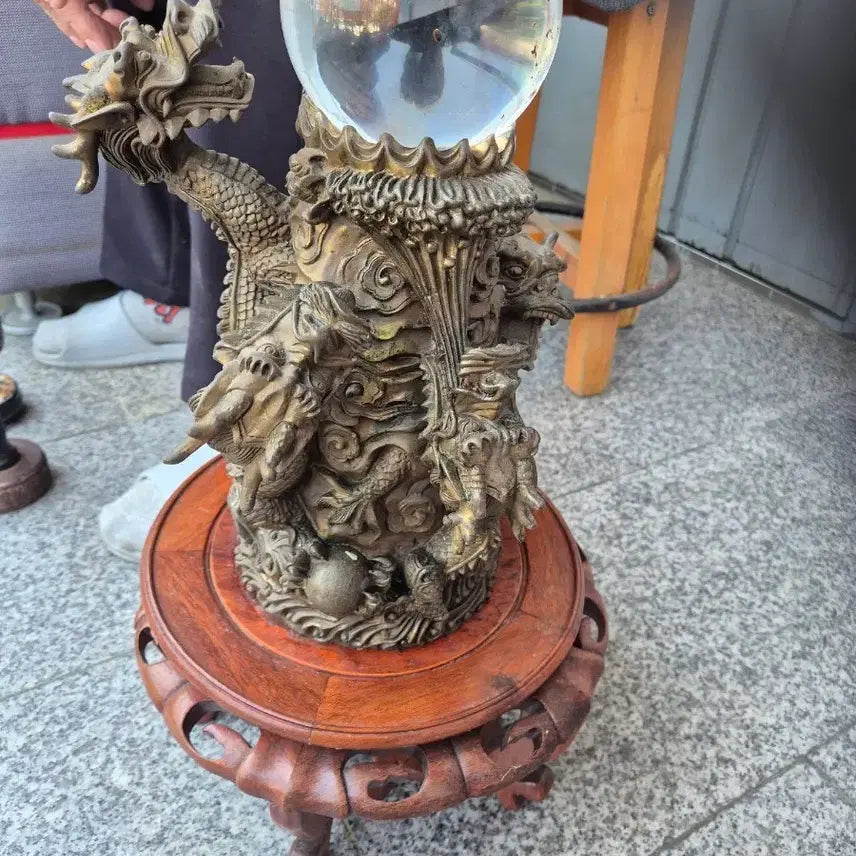 [BUNJANG] Bronze Pedestal 25cm / 동재질 좌대포함 51     25 센치