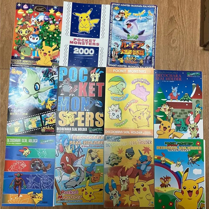[BUNJANG] Pokemon Japanese Stickers Sticker Book / 포켓몬 일판 띠부띠부씰북 판매해요
