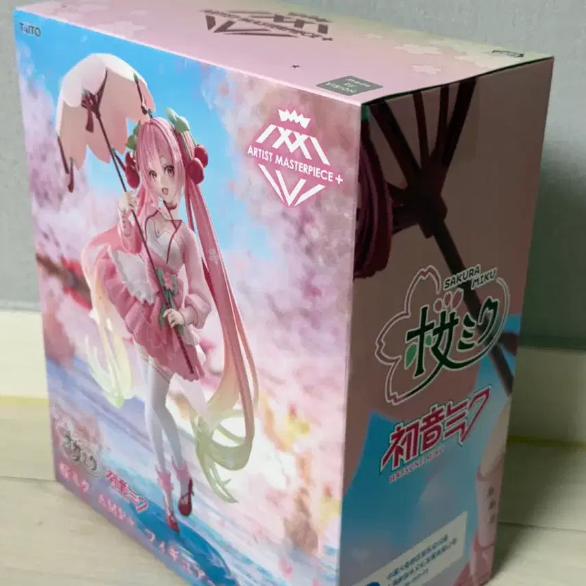 [BUNJANG] TAITO Sakura Miku AMP+ Figure (Sealed) / 미개봉) TAITO 사쿠라 미쿠 AMP+ 피규어