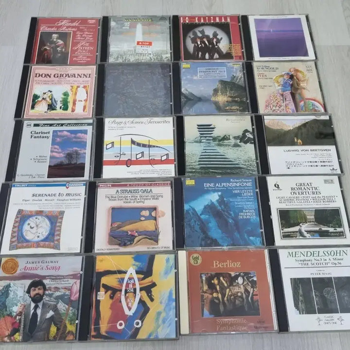 [BUNJANG] Classical Music CD Collection (52 Albums, Unsealed) / 클래식 등 연주 위주의 앨범들 52장 (개봉 CD)