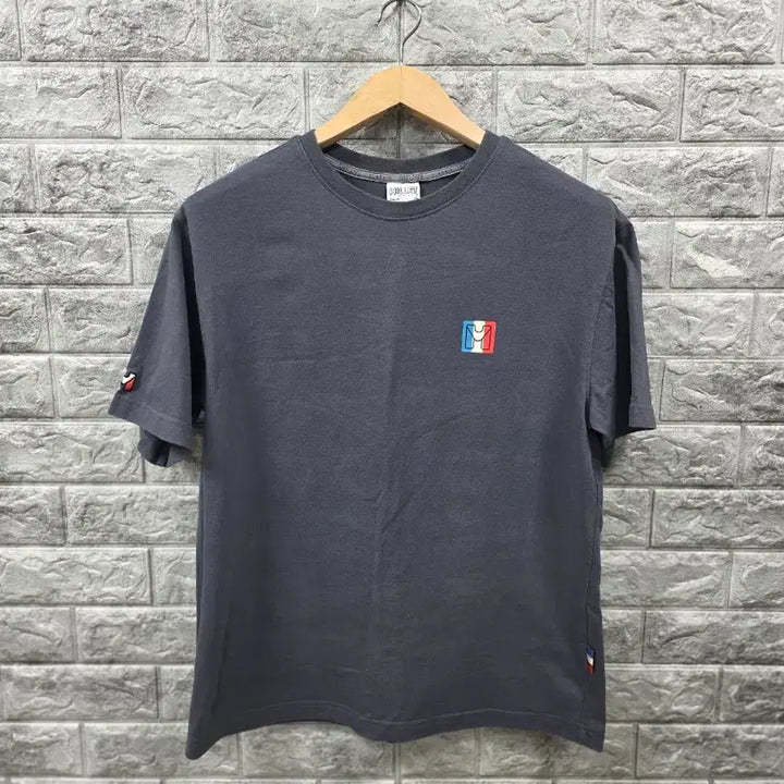 [BUNJANG] Millet Steady Eight T-Shirt Grey Size 95 / 밀레 스테디에잇 반팔 티셔츠 그레이 사이즈 95