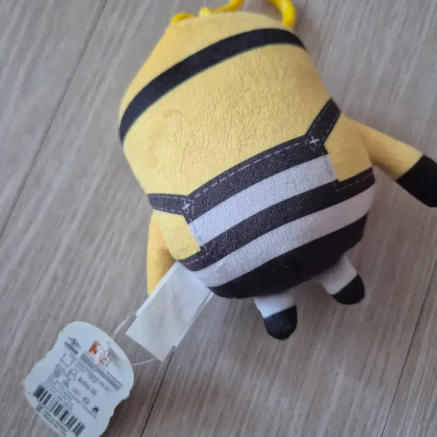 [BUNJANG] Despicable Me Minions Prisoner Plush Keychain New / 슈퍼배드 미니언즈 죄수 봉제인형 키링 새상품