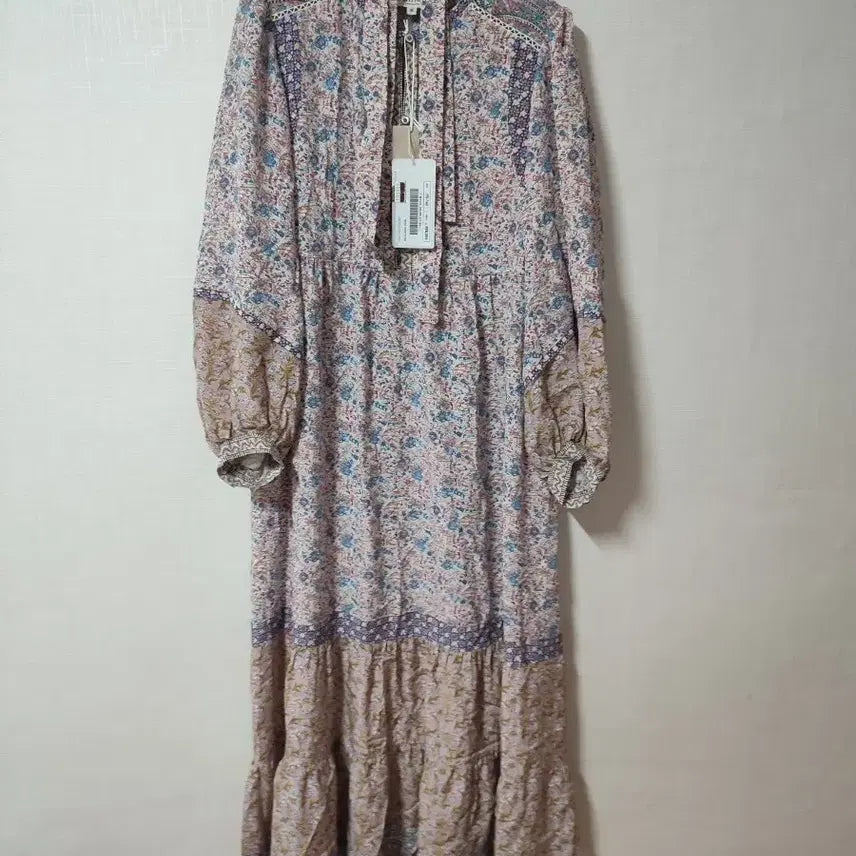 [BUNJANG] Vanessa Bruno Athe Silk Floral Pattern Long Dress / 미사용새상품)바네사브루노아떼실크원피스