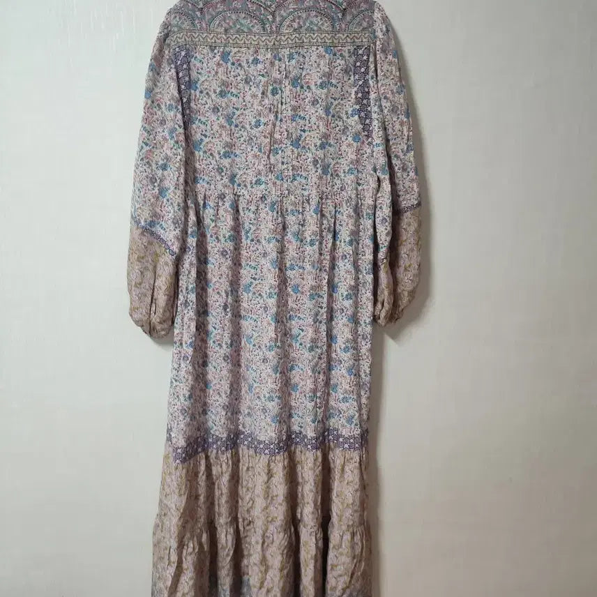 [BUNJANG] Vanessa Bruno Athe Silk Floral Pattern Long Dress / 미사용새상품)바네사브루노아떼실크원피스