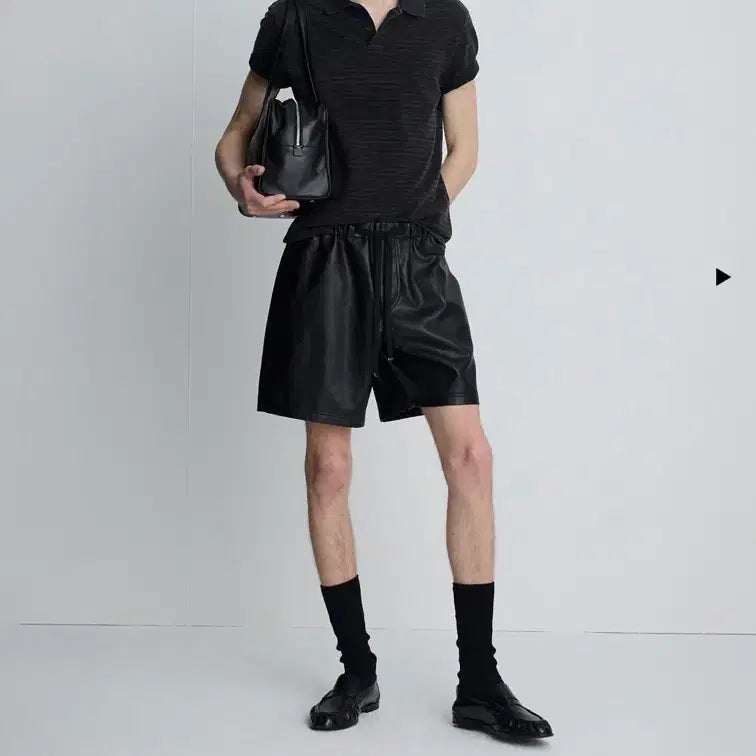 [BUNJANG] Tony Wack Garment Dyed Stripe Piqué Polo Faded Black / 토니웩 GARMENT DYED STRIPE 새상품 L