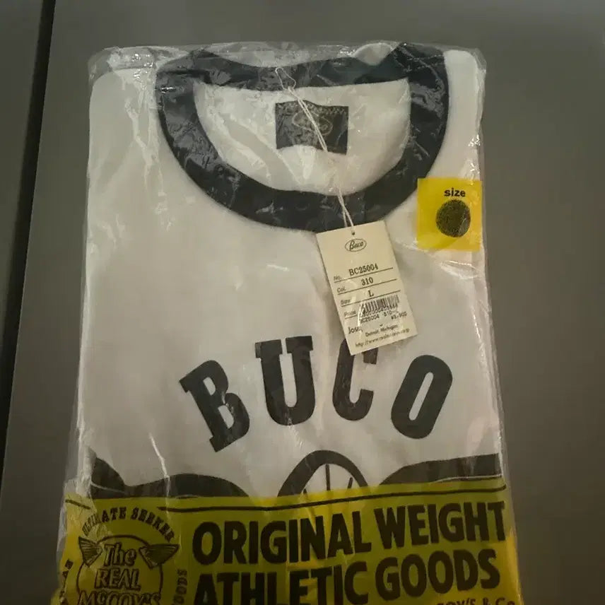 [BUNJANG] Real McCoy Ringer T-Shirt (Size L) / [SIZE L] 부코 링거티