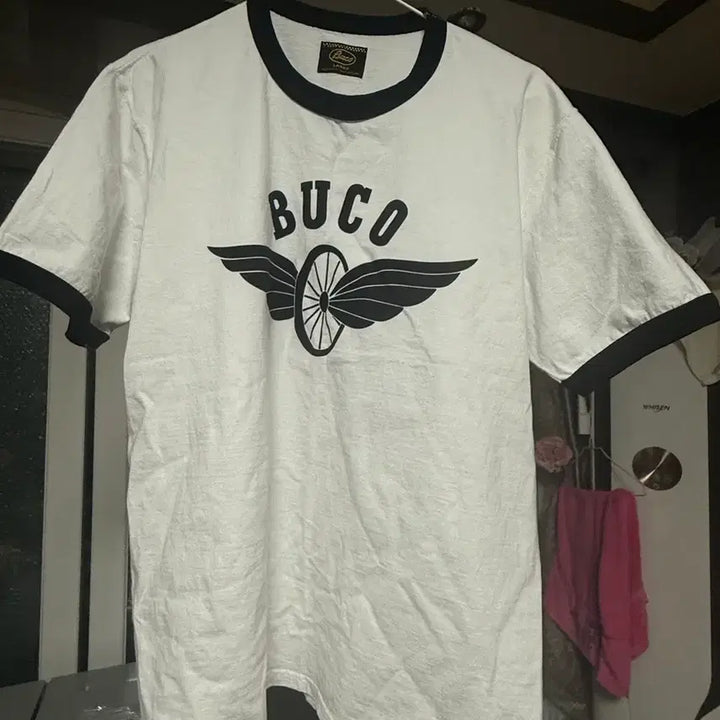 [BUNJANG] Real McCoy Ringer T-Shirt (Size L) / [SIZE L] 부코 링거티