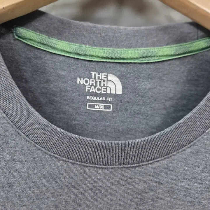 [BUNJANG] The North Face Pocket T-Shirt Grey Size 95 / 노스페이스 포켓 반팔 티셔츠 그레이  사이즈 95 남 여공용