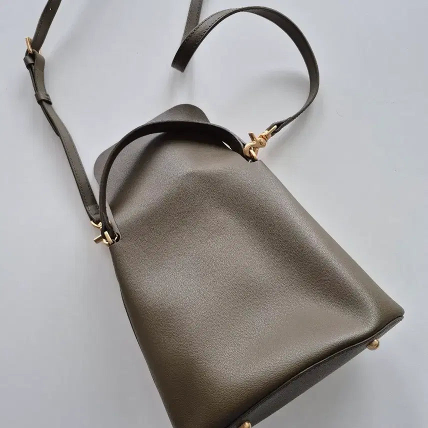 [BUNJANG] Shoulder Bag / Tote Bag Khaki Brown / 숄더백 / 토트백 카키색 가방