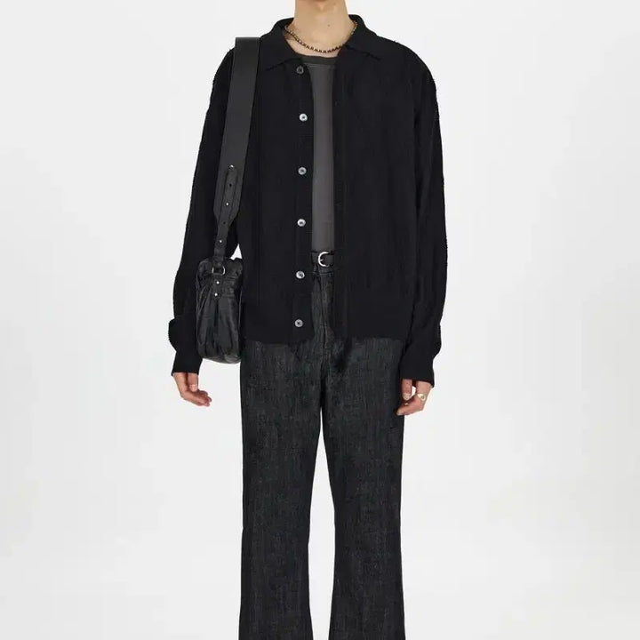 [BUNJANG] Youth Flare Denim Pants Washed Black / youth 유스 플레어 데님 팬츠 워시드 블랙